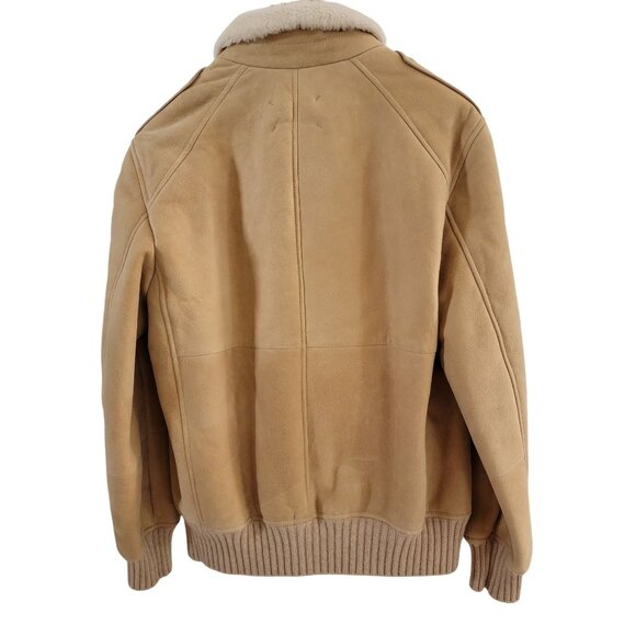 Brunello Cucinelli Shearling Leather Bomber NWT - Picture 2 of 11